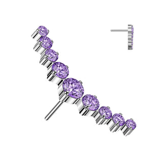 Titanium Top top 9 zirconias Push-In