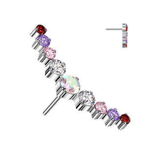 Titanium Top top 9 zirconias Push-In