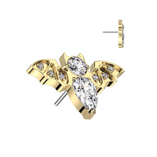 Titanium Top Top Bat Zirconia Push-In