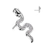 Titanium Top top snake zirconia Push-In
