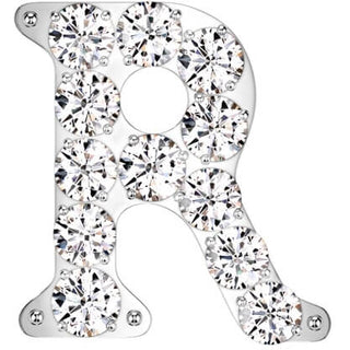 Titanium Top top alphabet initial zirconia Push-In