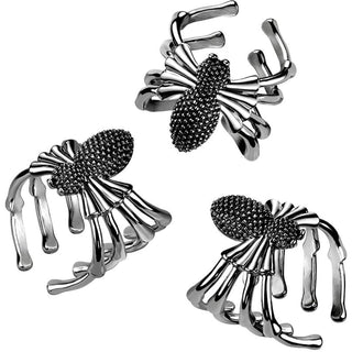 Finger Ring 316L Ring Spider
