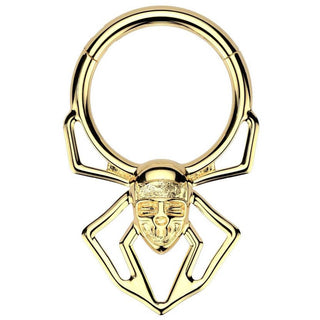 Anillo calavera araña Segment