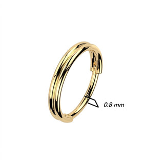 Ring Double Line Clicker