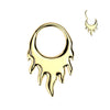 Titanium Ring flames Segment