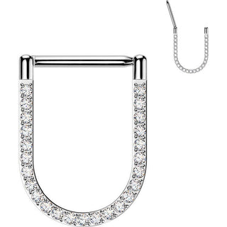 Titanium Ring U-shape zirconia Segment
