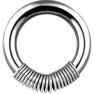 Piercing Ring Captive Bead Spiral