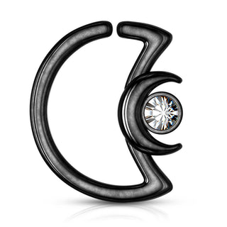 Anillo Circonita lunar Flexible