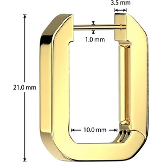 Earring Rectangle