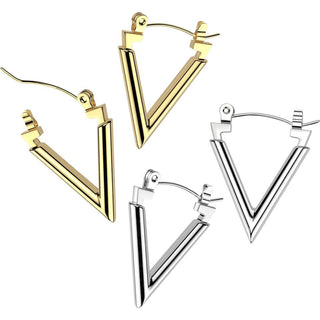 Earring chevron
