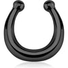 Fake Nose Piercing Septum Bendable