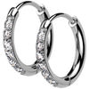 Earring Hoop Earrings zirconia