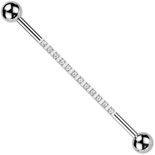 Titanio Barbell Industrial circonitas