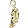 Titanium Attachment Titan Dangle Leaf Charm