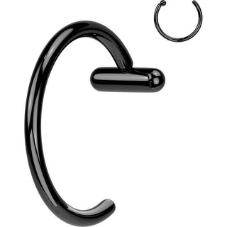 Titanium Nose Hoop Bar stopper