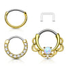 Septum Piercing Set Bendable, 3  pieces