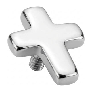 Titanium Top Rounded Edge Cross Internally Threaded