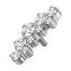 Titanium Top Curved Multi Cluster Arc Internally Threaded