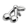 Titanium Top Double Cherry And Leaf Internally Threaded