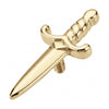 Titanium Top Dagger Blade Shape Internally Threaded
