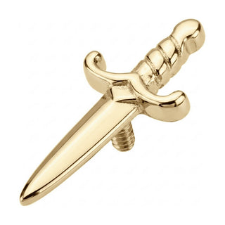 Titanium Top Dagger Blade Shape Internally Threaded