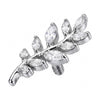 Titanium Top Marquise Leaf Vine Branch Internally Threaded