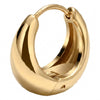 Hoop Earring Plain Chunky