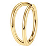 Titanium Ring Double Circle Clicker