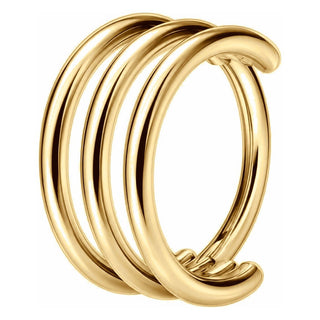 Titanium Ring Triple Band Clicker
