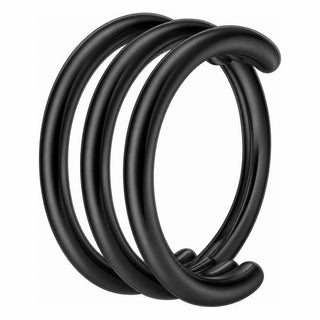 Titanium Ring Triple Band Clicker