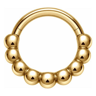Titanium Ring Beads Clicker