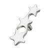Titanium Top Three Stars Constellation Internally Threaded