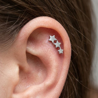Titanium Top Three Stars Constellation Internally Threaded