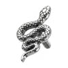 Titanium Top Slithering Coiled Snake Internally Threaded