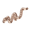 Titanium Top Slithering Coiled Snake Internally Threaded
