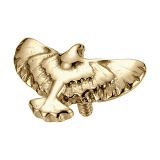 Titanium Top Soaring Eagle Bird Internally Threaded