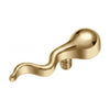 Titanium Top Curved Flowing Wave Internally Threaded