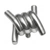 Titanium Top Barbed Wire Twist Internally Threaded