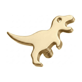 Titanium Top Roaring T-Rex Dinosaur Internally Threaded