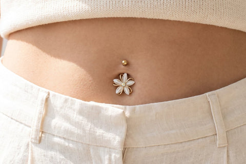 Piercing Ombligo Flor