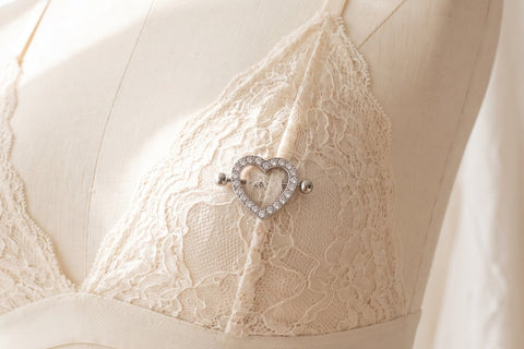 Piercing Pezón Corazón