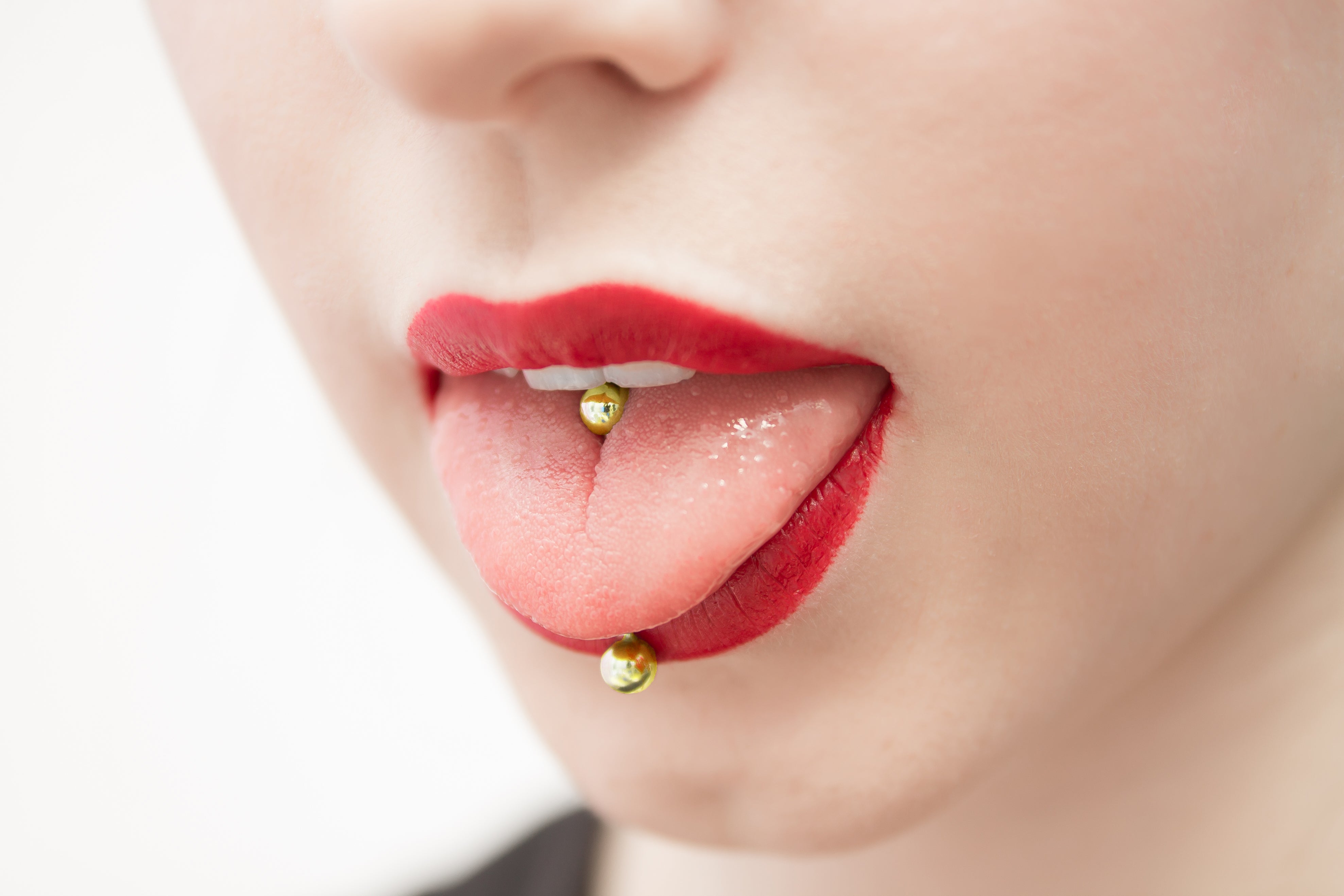 Tipos de piercing de la lengua